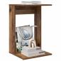 Preview: Beistelltisch Altholz 40 x 38 x 62,5 cm Holzwerkstoff