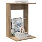 Preview: Beistelltisch Artisan-Eiche 40 x 38 x 62,5 cm Holzwerkstoff