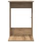 Preview: Beistelltisch Artisan-Eiche 40 x 38 x 62,5 cm Holzwerkstoff
