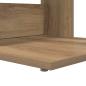 Preview: Beistelltisch Artisan-Eiche 40 x 38 x 62,5 cm Holzwerkstoff