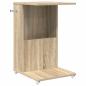 Preview: Beistelltisch Sonoma-Eiche 40 x 35 x 60 cm Holzwerkstoff