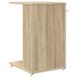 Preview: Beistelltisch Sonoma-Eiche 40 x 35 x 60 cm Holzwerkstoff