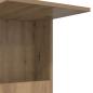 Preview: Beistelltisch Artisan-Eiche 40 x 35 x 60 cm Holzwerkstoff
