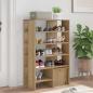 Preview: Schuhschrank mit Regal 2 pcs Artisan-Eiche Holzwerkstoff