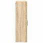 Preview: Badezimmer-Wandschrank TULUM Sonoma-Eiche 37 x 24,5 x 86 cm
