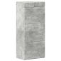 Preview: Badezimmer-Wandschrank TULUM Beton Grau 37 x 24,5 x 86 cm