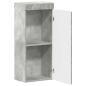 Preview: Badezimmer-Wandschrank TULUM Beton Grau 37 x 24,5 x 86 cm