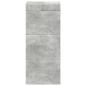 Preview: Badezimmer-Wandschrank TULUM Beton Grau 37 x 24,5 x 86 cm