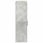 Preview: Badezimmer-Wandschrank TULUM Beton Grau 37 x 24,5 x 86 cm