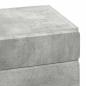 Preview: Badezimmer-Wandschrank TULUM Beton Grau 37 x 24,5 x 86 cm