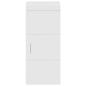 Preview: Badezimmer-Wandschrank TULUM Hochglanz Weiß 37 x 24,5 x 86 cm