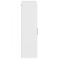 Preview: Badezimmer-Wandschrank TULUM Hochglanz Weiß 37 x 24,5 x 86 cm