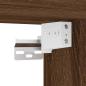 Preview: Badezimmer-Wandschrank TULUM Braun Eichen-Optik Holzwerkstoff