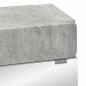 Preview: Badezimmerspiegelschrank TULUM Beton Grau 60 x 16,5 x 78 cm