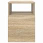 Preview: Beistelltisch 2 pcs Sonoma-Eiche 30,5 x 30 x 45 cm