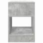 Preview: Beistelltisch Beton Grau 30,5 x 30 x 45 cm Holzwerkstoff