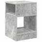 Preview: Beistelltisch Beton Grau 30,5 x 30 x 45 cm Holzwerkstoff