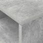 Preview: Beistelltisch Beton Grau 30,5 x 30 x 45 cm Holzwerkstoff