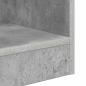 Preview: Beistelltisch Beton Grau 30,5 x 30 x 45 cm Holzwerkstoff