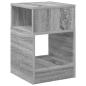 Preview: Beistelltisch Graues Sonoma 30,5 x 30 x 45 cm Holzwerkstoff