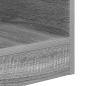 Preview: Beistelltisch Graues Sonoma 30,5 x 30 x 45 cm Holzwerkstoff