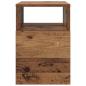 Preview: Beistelltisch 2 pcs Altholz 30,5 x 30 x 45 cm Holzwerkstoff