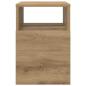 Preview: Beistelltisch Artisan-Eiche 30,5 x 30 x 45 cm Holzwerkstoff