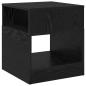 Preview: Beistelltisch 2 pcs Schwarz Eichen-Optik 40,5 x 40 x 45 cm