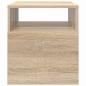 Preview: Beistelltisch 2 pcs Sonoma-Eiche 40,5 x 40 x 45 cm