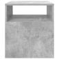 Preview: Beistelltisch 2 pcs Beton Grau 40,5 x 40 x 45 cm Holzwerkstoff