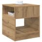 Preview: Beistelltisch Artisan-Eiche 40,5 x 40 x 45 cm Holzwerkstoff