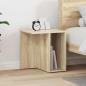 Preview: ARDEBO.de - Beistelltisch Sonoma-Eiche 37 x 32 x 40 cm Holzwerkstoff