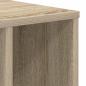 Preview: Beistelltisch Sonoma-Eiche 37 x 32 x 40 cm Holzwerkstoff