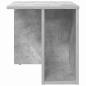 Preview: Beistelltisch Beton Grau 37 x 32 x 40 cm Holzwerkstoff