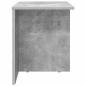 Preview: Beistelltisch 2 pcs Beton Grau 37 x 32 x 40 cm Holzwerkstoff