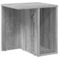 Preview: Beistelltisch Graues Sonoma 37 x 32 x 40 cm Holzwerkstoff