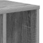 Preview: Beistelltisch Graues Sonoma 37 x 32 x 40 cm Holzwerkstoff