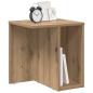 Preview: Beistelltisch Artisan-Eiche 37 x 32 x 40 cm Holzwerkstoff