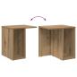 Preview: Beistelltisch 2 pcs Artisan-Eiche 37 x 32 x 40 cm Holzwerkstoff