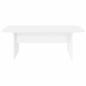 Preview: Couchtisch Weiß 93 x 53 x 33 cm Holzwerkstoff