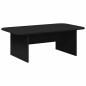 Preview: Couchtisch Schwarz 93 x 53 x 33 cm Holzwerkstoff