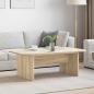 Preview: ARDEBO.de - Couchtisch Sonoma-Eiche 93 x 53 x 33 cm Holzwerkstoff
