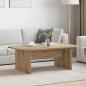 Preview: ARDEBO.de - Couchtisch Artisan-Eiche 93 x 53 x 33 cm Holzwerkstoff