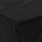 Preview: Beistelltisch Schwarz Eichen-Optik 35,5 x 35 x 40 cm