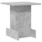 Preview: Beistelltisch Beton Grau 35,5 x 35 x 40 cm Holzwerkstoff