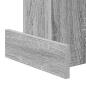 Preview: Beistelltisch Graues Sonoma 35,5 x 35 x 40 cm Holzwerkstoff