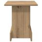 Preview: Beistelltisch Artisan-Eiche 35,5 x 35 x 40 cm Holzwerkstoff