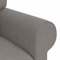 Preview: Sofa 2 pcs Taupe Metall