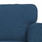 Preview: Sofa 2 pcs Blau Metall
