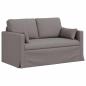 Preview: Sofa 2 pcs Taupe Metall